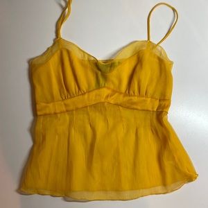 Beautiful yellow tank top